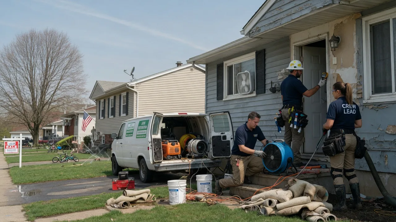 Flood Cleanup in Mullica Hill, NJ near me